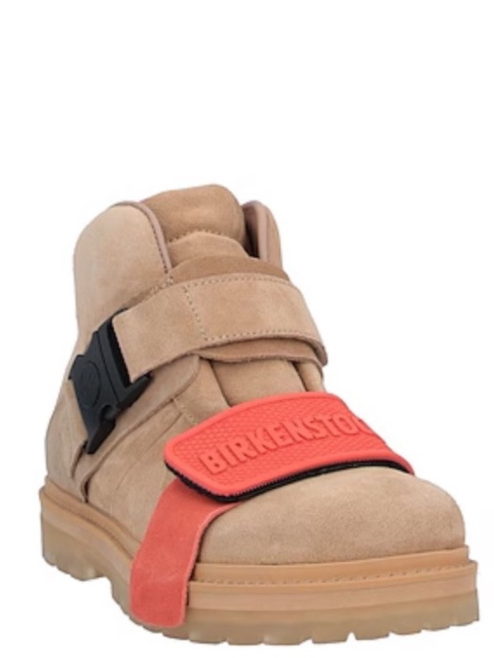 Rick Owen’s X Birkenstock Leather Hancock Rotterhiker ExtroBoots Tan/Orange Sz40